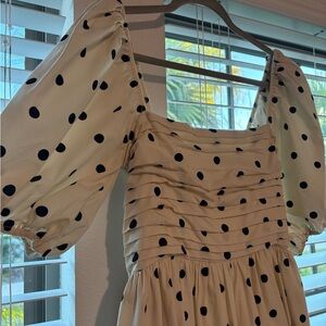 Abercrombie Midi Dress- Polka Dots